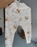 童泰（TONGTAI）寶寶秋衣套裝春秋季純棉嬰兒內衣兒童睡衣高腰護肚秋褲灰色100cm 曬單實(shí)拍圖