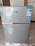 奧克斯（AUX）家用雙門(mén)迷你小型冰箱 冷藏冷凍保鮮小冰箱 宿舍租房節(jié)能電冰箱 【國(guó)家補(bǔ)貼】BCD-24K118 基礎(chǔ)款 銀色 曬單實(shí)拍圖