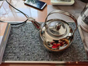 GUIG不銹鋼酒店小茶壺茶壺餐廳飯店茶水壺黃酒壺燒水壺帶過(guò)濾網(wǎng)玲瓏壺 14cm(約0.8升)約2人用 1ml 曬單實(shí)拍圖