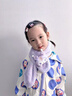 JCZS兒童圍巾冬天2025新款秋冬季寶寶庫洛米圍脖小女孩美樂(lè )蒂保暖圍脖 紫色庫洛米 曬單實(shí)拍圖