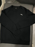 安踏加絨衛衣男士春季加厚抓絨保暖長(cháng)袖t恤套頭衫百搭上衣打底衫 【簡(jiǎn)約加絨款】基礎黑-2 XL (180) /適合140-160斤 曬單實(shí)拍圖