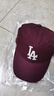 MLB帽子男女軟頂棒球帽虞書(shū)欣明星同款運動(dòng)鴨舌帽3ACP6601N-43BRD-F 曬單實(shí)拍圖