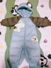 巴拉巴拉童裝嬰兒羽絨服寶寶連體衣新生兒2025冬加厚哈衣爬服208425120204 曬單實(shí)拍圖