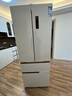 美菱（MeiLing）小確杏502升法式多門(mén)電冰箱雙系統70cm寬制冰超薄零嵌入主動(dòng)凈味底部散熱BCD-502WFPU9CZX杏悅白 曬單實(shí)拍圖