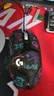 羅技（G）G502 HERO游戲鼠標 電競有線(xiàn)鼠標 吃雞鼠標RGB帶配重宏編程機械usb鼠標電腦英雄聯(lián)盟csgo送男友 G502 HERO黑色+JAJ防滑貼彩色 曬單實(shí)拍圖