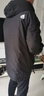 啄木鳥(niǎo)（TUCANO）中長(cháng)款日系工裝羽絨服男士冬季2025年新款派克服加厚冬裝男款外套 極致黑 XL 曬單實(shí)拍圖