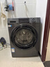 海爾（Haier）【417mm超薄】滾筒洗衣機全自動(dòng) 8公斤小型家用租房嵌入525mm大筒徑一級能效巴氏除菌以舊換新統帥 羊毛羽絨洗+頑漬洗+新衣洗+除螨+童鎖 曬單實(shí)拍圖