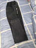 俞兆林（YUZHAOLIN）牛仔褲女款秋冬款加絨牛仔褲女2025新款胖mm顯瘦彈力鉛筆褲小腳褲 黑灰色902 加絨 26 建議80-90斤 曬單實(shí)拍圖