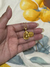 六福珠寶 福滿(mǎn)傳家足金葫蘆黃金吊墜掛墜不含項鏈 計價(jià) 約5.79克 曬單實(shí)拍圖