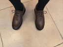 高哥增高鞋男10cm男士商務(wù)正裝皮鞋隱形內增高男鞋8cm真皮鞋子 棕色增高6cm-ZA0529210-16 41 曬單實(shí)拍圖