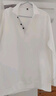 紅蜻蜓（RED DRAGONFLY）長(cháng)袖T恤男商務(wù)休閑時(shí)尚簡(jiǎn)約舒適百搭套頭POLO衫打底衫上衣白色XL 曬單實(shí)拍圖