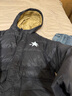 匡威（Converse）童裝男童中長款加厚羽絨服冬季新品兒童羽絨服保暖外套 正黑色 清潔度900+ 160 /80 充絨量約233g 【建議身高158-170cm】 曬單實拍圖