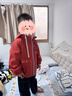 papa【小俏殼】爬爬秋季新品兒童外套男女童戶(hù)外防水上衣休閑百搭 元氣紅（含內膽）-90cm100cm預計11.28前發(fā)貨 110 cm 曬單實(shí)拍圖