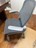 藝頌人體工學(xué)椅升降書(shū)桌椅臥室化妝椅家用辦公椅子舒適久坐靠背電腦椅 一體成型灰-鏤空坐墊-高款 四向扶手-升降標尺四腿 曬單實(shí)拍圖
