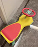 babycare扭扭車(chē)防側翻兒童溜溜車(chē)搖搖車(chē)寶寶滑行玩具車(chē)3-6歲 洛克黃音樂(lè )款 曬單實(shí)拍圖