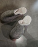 潤柔棉拖鞋男士冬季家居家用保暖加絨大碼室內防滑2025新款地板拖秋天 曬單實(shí)拍圖