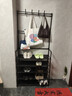 木雙福鞋架門(mén)口多層家用鞋帽一體鞋柜出租屋置物架宿舍收納柜 曬單實(shí)拍圖