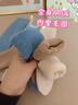 莫代爾羊毛嬰兒長(cháng)筒襪秋冬加絨加厚毛圈新生寶寶襪子長(cháng)襪男女0-12月 曬單實(shí)拍圖