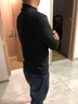 真維斯戶(hù)外運動(dòng)王一博代言長(cháng)袖T恤男秋冬季半高領(lǐng)商務(wù)中青年打底衫 黑色 2XL 曬單實(shí)拍圖