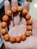 綿德猴頭核桃雕刻貔貅單圈手串小核桃盤(pán)玩佛珠單圈文玩手持菩提男 15mm  A16-205 曬單實(shí)拍圖