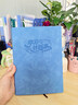 佐瀾哲 每日學(xué)習計劃本b5筆記本小學(xué)初中日程本寒假暑假自律打卡本假期計劃表皮面記事本 天藍色 曬單實(shí)拍圖