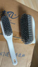 正妙鞋刷子刷鞋神器家用洗鞋刷子洗衣刷子清潔刷軟毛刷鞋刷子不傷鞋衣 【軟毛升級】海島藍 鞋刷+洗衣刷 曬單實(shí)拍圖