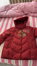 雋狐中老年羽絨服女短款媽媽冬裝加厚大碼60歲70老人奶奶太太冬季外套 紅色 2XL 【推薦106-120斤】 曬單實(shí)拍圖