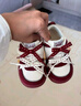泰蘭尼斯學(xué)步鞋男寶寶秋冬新款童鞋防滑軟底鞋子女童機能鞋面包鞋加絨鞋 白/紅  春秋超纖 22 內長(cháng)14.5適合腳長(cháng)13.3~13.7 曬單實(shí)拍圖