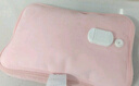 彩虹暖手寶熱水袋電熱暖手寶暖肚子暖水袋暖腳暖身暖手寶寶充電 粉色 曬單實(shí)拍圖