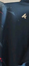 kawasaki川崎羽毛球服男款專(zhuān)業(yè)運動(dòng)圓領(lǐng)短袖+短褲套裝B1815 深藍色 2XL  曬單實(shí)拍圖