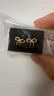 周大生黃金耳飾女足金蝴蝶結計價(jià)耳釘生日禮物送女友1.19g 曬單實(shí)拍圖