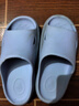 樸西小鯊魚(yú)軟底兒童涼拖鞋男童寶寶洗澡防滑家居室內拖鞋女童 原力藍 曬單實(shí)拍圖