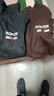 秋冬德絨恒溫保暖內衣加絨加厚內搭男士打底衫半高領(lǐng)純色長(cháng)袖T恤 RO深灰+RO棕色 3XL 140-155斤 曬單實(shí)拍圖