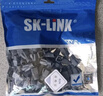 SK-LINK 水晶頭保護套 超六類(lèi)七類(lèi)八類(lèi)7類(lèi)8類(lèi)網(wǎng)線(xiàn)RJ45電腦網(wǎng)絡(luò )連接頭網(wǎng)線(xiàn)頭護套灰色100個(gè)裝 SK-HT700GY 曬單實(shí)拍圖