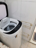 小鴨【官方店】嬰兒洗衣機兒童寶寶專(zhuān)用迷你小型內衣全自動(dòng)洗衣機懶人家用宿舍快洗 可選烘干高溫煮洗 4kg 波輪 白色【高溫煮洗+除螨殺菌】+終生維修 曬單實(shí)拍圖