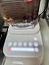 Blendtec柏蘭德家用破壁機多功能料理機物理加熱1560W大功率觸控式按鍵650白色 曬單實(shí)拍圖