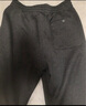 優(yōu)衣庫【狂歡價(jià)】男裝女裝針織舒適九分褲/搖粒絨內里長(cháng)褲479933 08 深灰色 M 曬單實(shí)拍圖