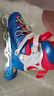 斯威（SWAY）輪滑鞋兒童溜冰鞋男女童初學(xué)套裝中小學(xué)滑輪滑冰旱冰鞋成人直排輪 波藍八輪全閃+頭盔護具+一體支架 L (適合12歲-成人)平時(shí)鞋碼36-41 曬單實(shí)拍圖