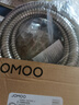 九牧（JOMOO）不銹鋼上水頭編織軟管花灑耐熱防爆淋浴軟管1.5米H2BE2-150103C-2 曬單實(shí)拍圖
