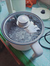 SUBOERS電煮鍋多功能鍋家用小鍋學(xué)生宿舍寢室煮面鍋電熱火鍋迷你泡面鍋電蒸鍋一體鍋小電鍋1-2人用單人 1.8L 小米白+蒸籠 曬單實(shí)拍圖