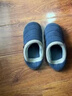 果洛菲棉拖鞋防滑男女冬季包跟中老年人居家加厚保暖棉鞋 深灰色 40-41  曬單實(shí)拍圖