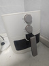 美的（Midea）家用空氣炸鍋免翻面25年新款 透明可視大窗口蒸汽嫩烤 實(shí)用大容量5.3L金屬內腔 易用旋鈕 KZE5383  曬單實(shí)拍圖