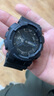 卡西歐（CASIO）手表男G-SHOCK大表盤(pán)多功能學(xué)生考試雙顯防水運動(dòng)電子日韓表禮物 黑武士GA-110-1B 曬單實(shí)拍圖