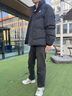 安踏（ANTA）運動(dòng)羽絨服棉服男款冬季新款2025短款羽絨外套男保暖風(fēng)衣黑色立領(lǐng) 【熱銷(xiāo)爆款-棉服】基礎黑 L 曬單實(shí)拍圖