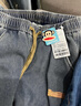 大嘴猴（paul frank）牛仔褲男士冬季美式寬松褲子男褲高街休閑褲男潮 黑色 XL 曬單實(shí)拍圖
