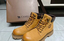 駱駝（CAMEL）【王俊凱同款】馬丁靴加絨鞋秋冬2025新款大黃靴戶(hù)外工裝登山靴 G13W379132 金黃色 41 曬單實(shí)拍圖