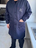 匯彩衫加厚大褂工作服男裝長(cháng)款勞保罩衣秋冬倉儲車(chē)間搬運工干活耐磨外套 【西服領(lǐng)】藏藍色 XL 曬單實(shí)拍圖