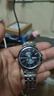 天王（TIAN WANG）手表男 生日禮物鴻蒙系列鋼帶石英真鉆男表黑色GS3611S.DD.S.B 曬單實(shí)拍圖