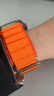 MSSM適用蘋(píng)果手表表帶apple iwatch S11/ultra3/2/S10/9/SE3運動(dòng)高山回環(huán)尼龍表帶 橙色-49/46/45/44MM 曬單實(shí)拍圖