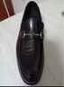 金利來(lái)（Goldlion）男鞋皮鞋樂(lè )福鞋時(shí)尚個(gè)性舒適套腳商務(wù)休閑鞋58013089501A黑色41 曬單實(shí)拍圖